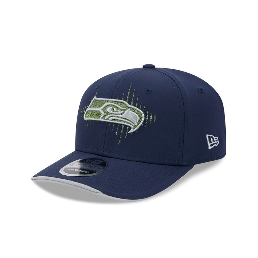 New Era 9Seventy Seattle Seahawks 2026 Rivalry Collection Stretch Snapback Hat Navy New Era 9Seventy Seattle Seahawks 2026 Rivalry Collection Stretch Snapback Hat Navy