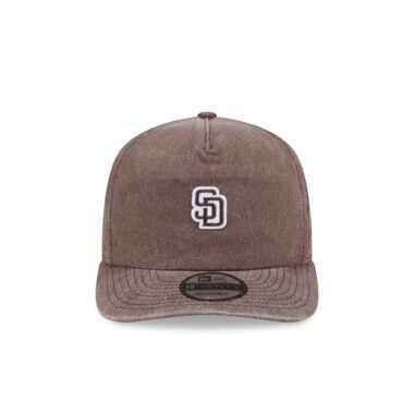 New Era 19Twenty San Diego Padres Micro Logo A-Frame Strapback Hat Brown White New Era 19Twenty San Diego Padres Micro Logo A-Frame Strapback Hat Brown White 2