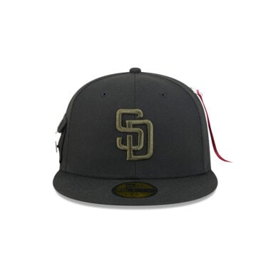 New Era 59Fifty x Alpha Industries San Diego Padres Fitted Hat Black New Era 59Fifty x Alpha Industries San Diego Padres Fitted Hat Black 2