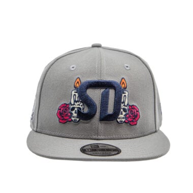 New Era 9Fifty San Diego Football Club SDFC Dia De Los Muertos Snapback Hat Storm Gray Blue New Era 9Fifty San Diego Football Club SDFC Dia De Los Muertos Snapback Hat Storm Gray Blue 2