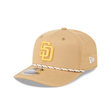 New Era 9Seventy San Diego Padres Performance Stretch Snapback Hat Light Bronze Gold New Era 9Seventy San Diego Padres Performance Stretch Snapback Hat Light Bronze Gold