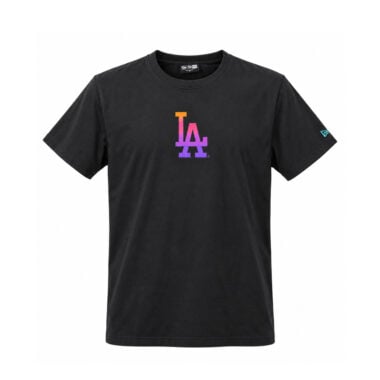 New Era Los Angeles Dodgers Neon Short Sleeve T-Shirt Black New Era Los Angeles Dodgers Neon Short Sleeve T-Shirt Black