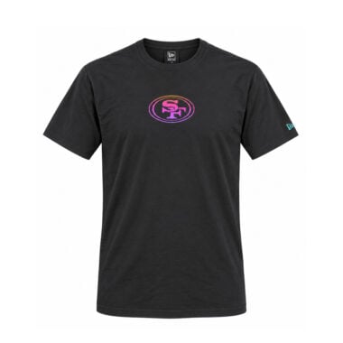 New Era San Francisco 49ers Neon Short Sleeve T-Shirt Black New Era San Francisco 49ers Neon Short Sleeve T-Shirt Black