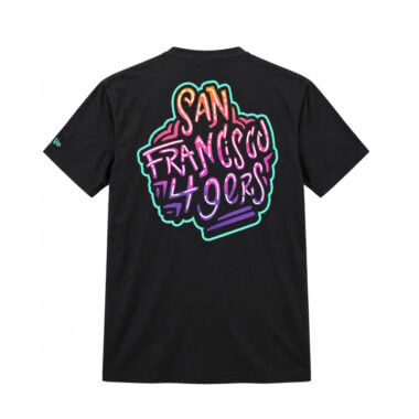 New Era San Francisco 49ers Neon Short Sleeve T-Shirt Black New Era San Francisco 49ers Neon Short Sleeve T-Shirt Black 4