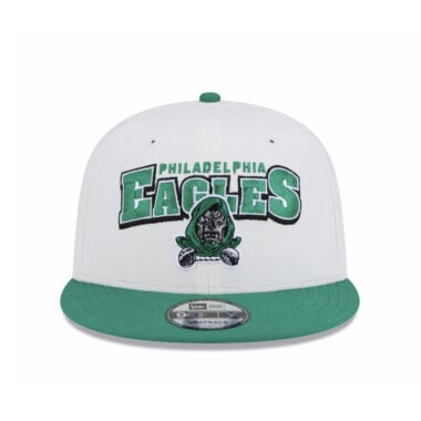 New Era x Marvel 9Fifty Philadelphia Eagles Dr. Doom Snapback Hat Chrome White Green New Era x Marvel 9Fifty Philadelphia Eagles Dr. Doom Snapback Hat Chrome White Green 2