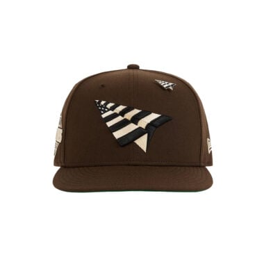 Paper Planes x New Era The Original Crown Diamond Patch 9Fifty Snapback Hat Walnut Brown Paper Planes x New Era The Original Crown Diamond Patch 9Fifty Snapback Hat Walnut Brown 2