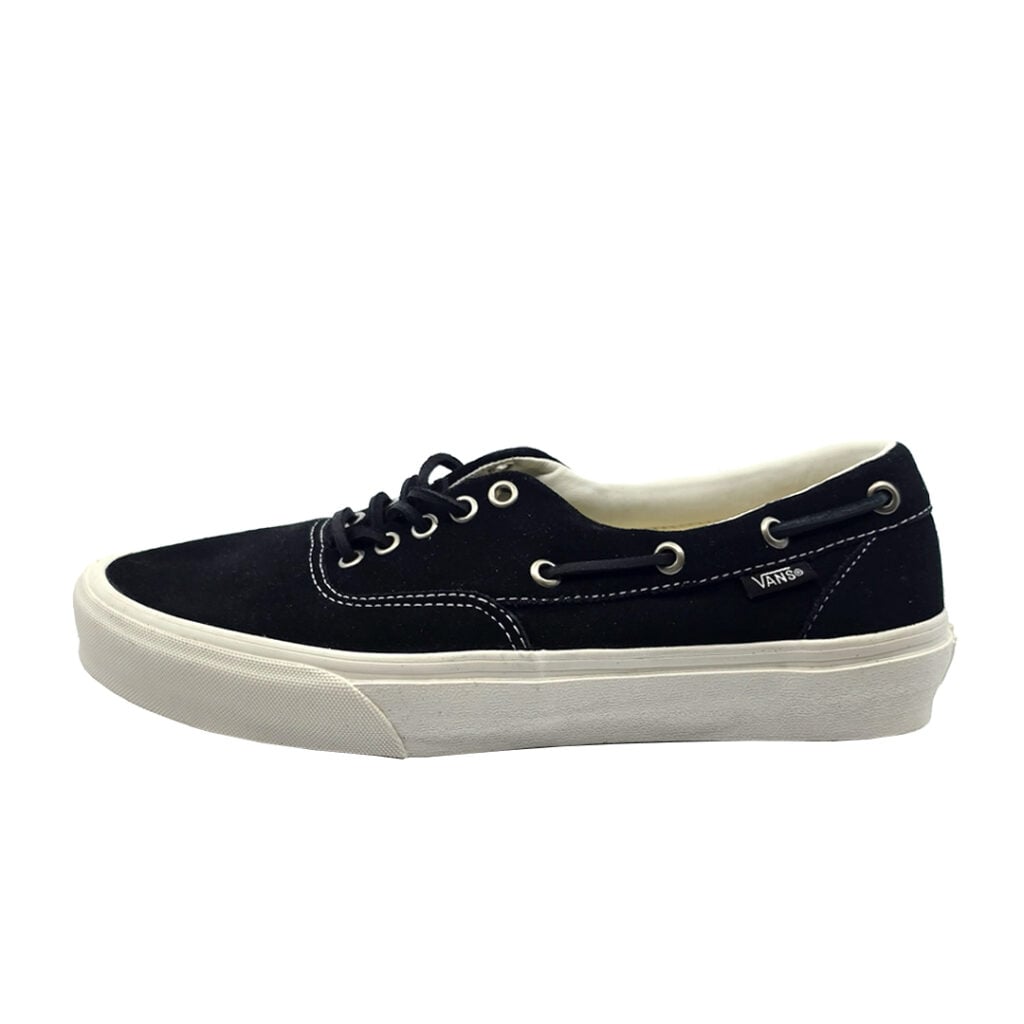 Vans Authentic Boat Shoes Suede Black Vans Authentic Boat Shoes Suede Black
